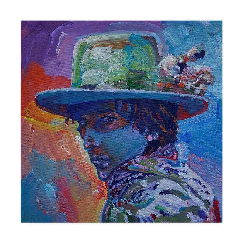 Howie Green 'Bob Dylan S' Canvas Art