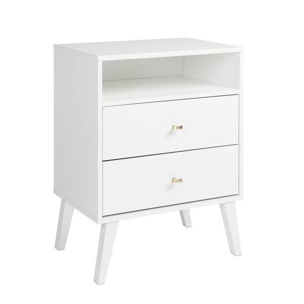Don't give up beauty with these five stylish and functional tall nightstands with drawers which provide more storage space for your. milo mid century modern 2 drawer tall