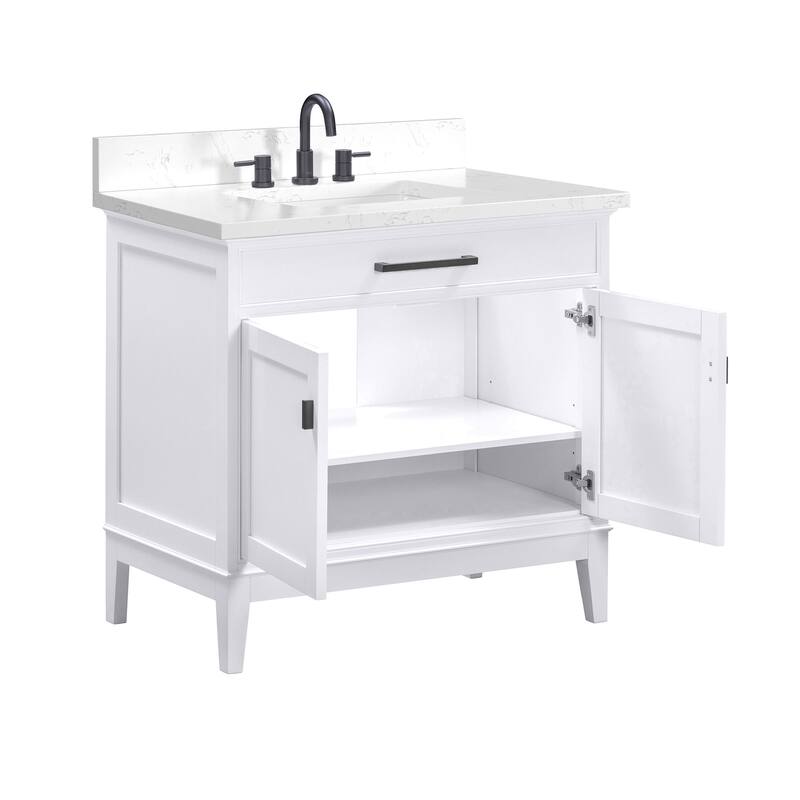Avanity MADISON-VS37-E Madison 36" Free Standing Single Basin Vanity
