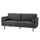 preview thumbnail 14 of 30, Oana Mid-century Modern Seating Collection by iNSPIRE Q Modern Sofa - Black