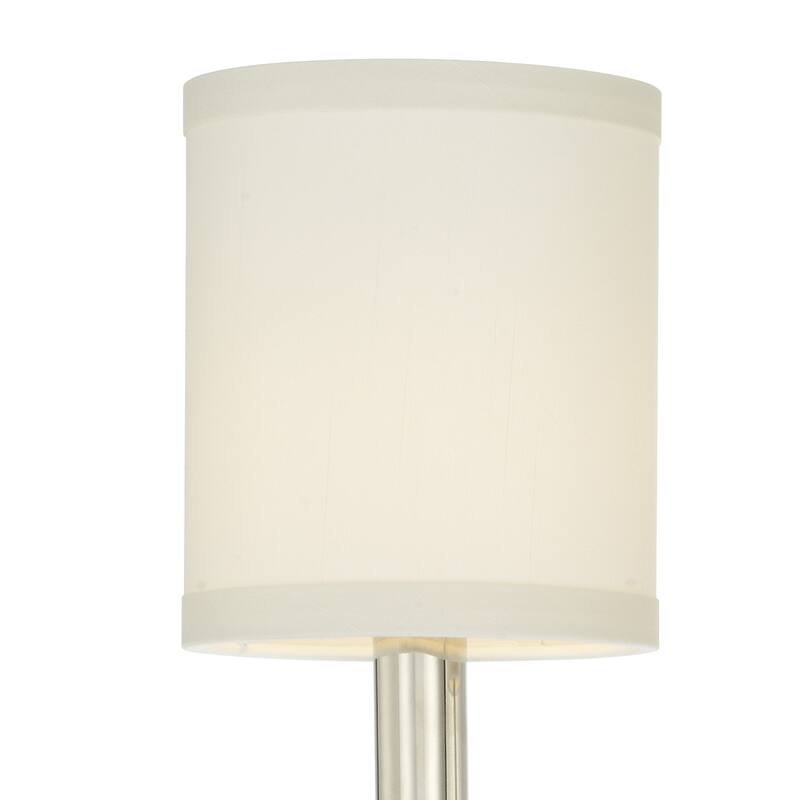 Paxton 2 Light Nickel Sconce - 11.5'' W x 18.5'' H x 8'' D
