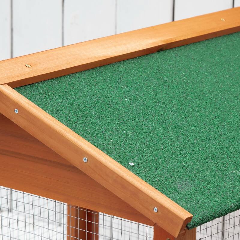 Large Vertical Bird Cage with Strong Wire and Fir Wood Frame