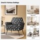 preview thumbnail 18 of 25, Silas Modern Armchair with Metal Legs by HULALA HOME