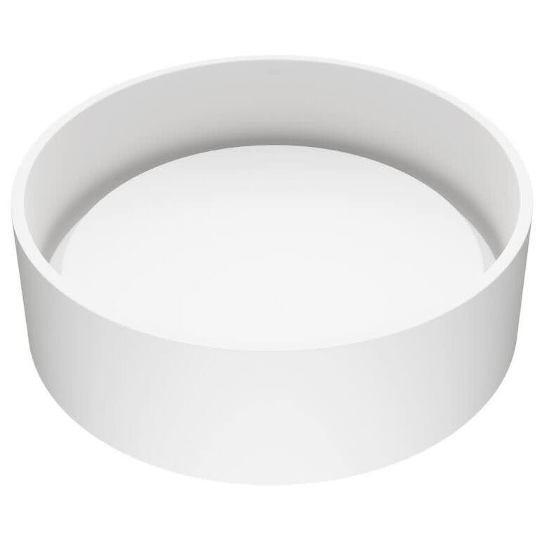 Vigo Anvil 16" Circular Matte Stone� Vessel Bathroom Sink