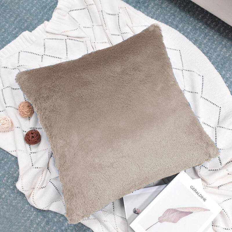 Fauxfur Pillow Shell Set 20'X20"