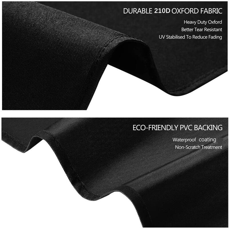 Heavy Duty Fire Pit Cover - 31.5x19 inches