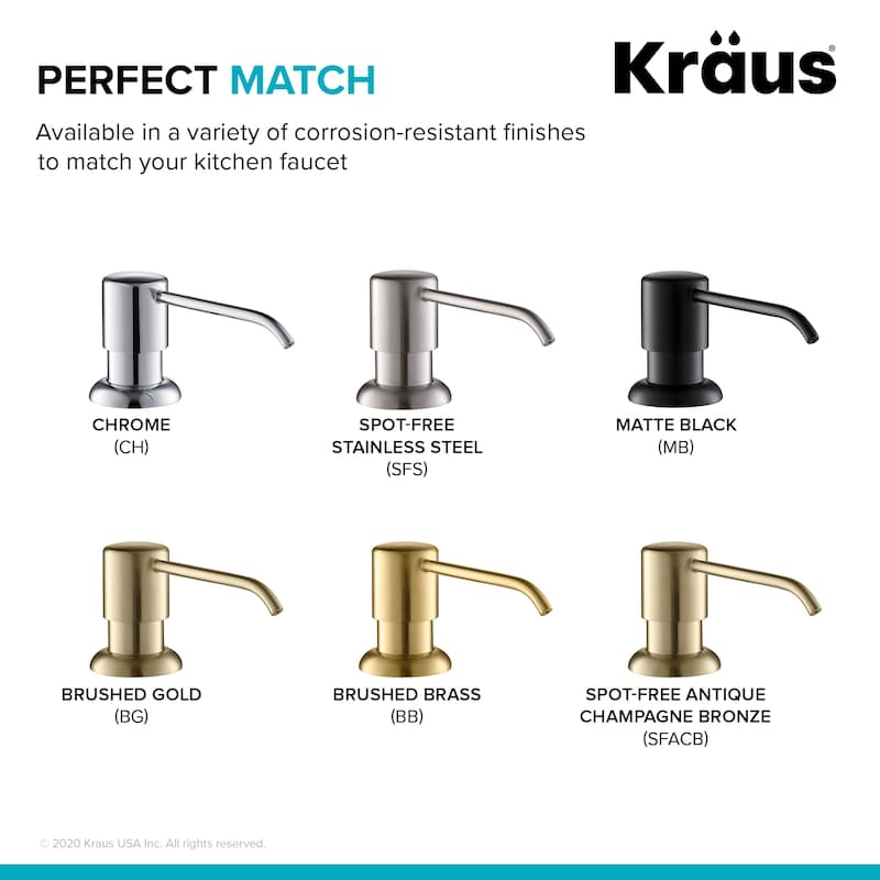 Kraus Kitchen Soap Dispenser