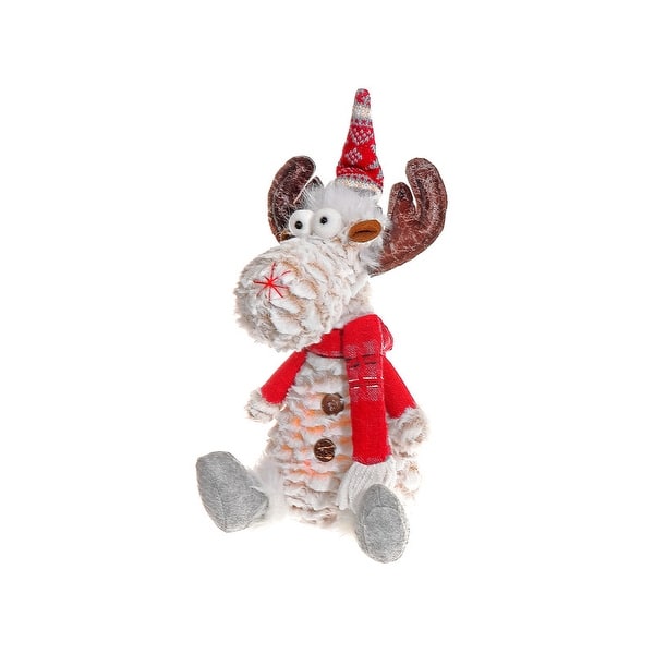 Led Chip The Reindeer Plush Sitter - On Sale - Overstock - 34401531