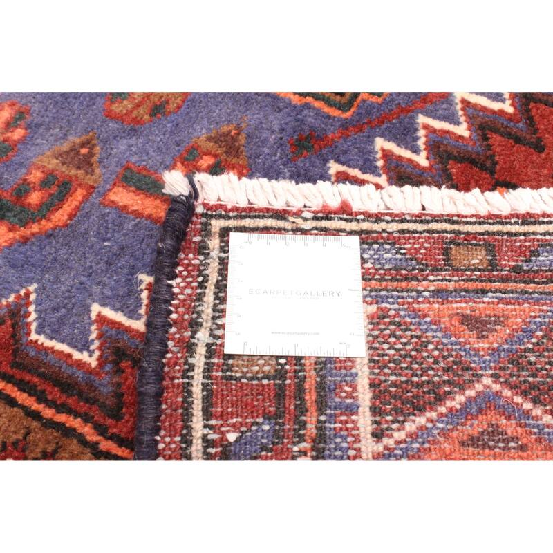 ECARPETGALLERY Hand-knotted Konya Anatolian Dark Red Wool Rug - 4'4 x 7'5