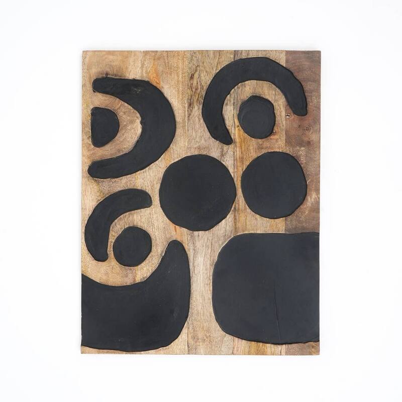 Wall Art Tree Of Life Handcrafted Wooden Wall Decor - 16x20" - Brown