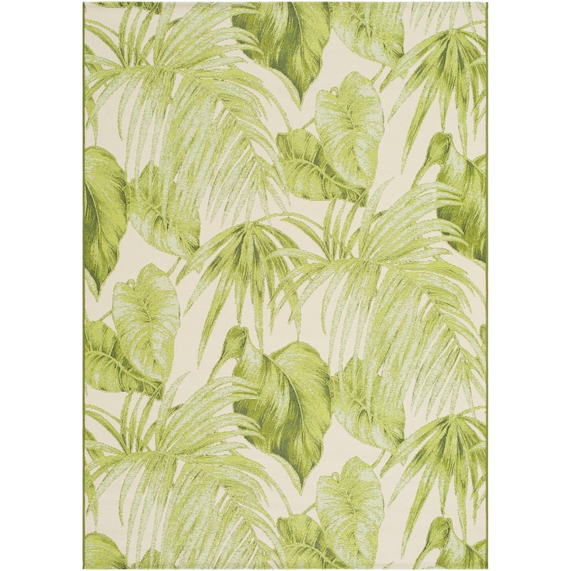 Livabliss Warsaw Tropical Indoor / Outdoor Area Rug