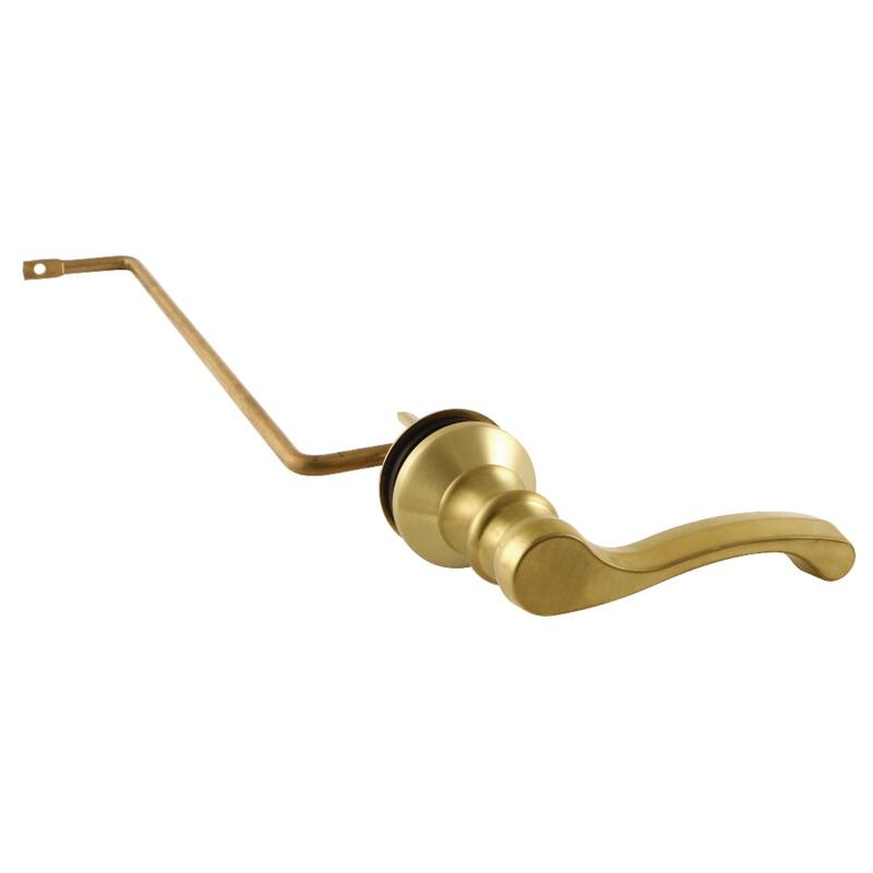 Kingston Brass French Country Side Mount Toilet Tank Lever - Brushed Brass
