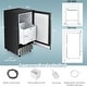 preview thumbnail 4 of 9, Costway Built-in Ice Maker Free-Standing/Under Counter Machine - See Details