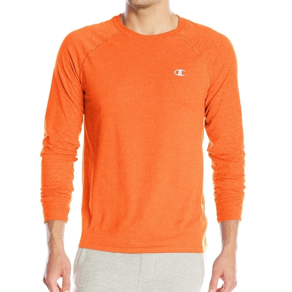 orange champion long sleeve shirt