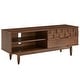 preview thumbnail 9 of 21, Kieran Mid-Century Wood 2-Drawer TV Stand by iNSPIRE Q Modern - 59-Inch Tobacco Finish
