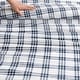 preview thumbnail 7 of 12, Eddie Bauer Basic Plaid Navy Cotton Percale Duvet Cover Set