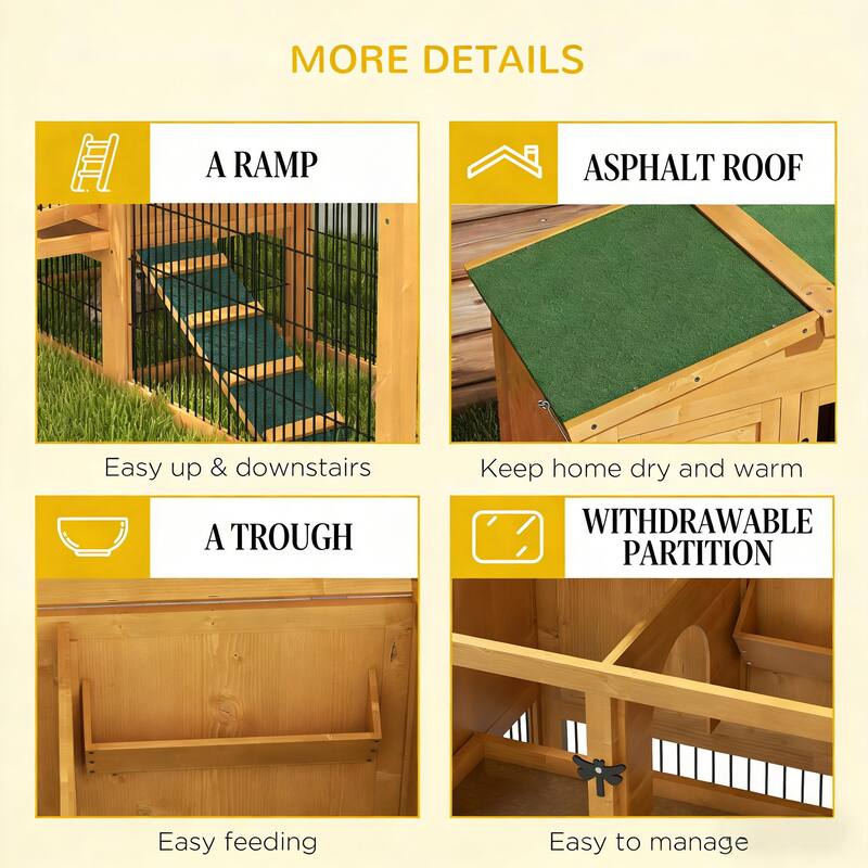 Outdoor Pet House,Rabbit Hutch