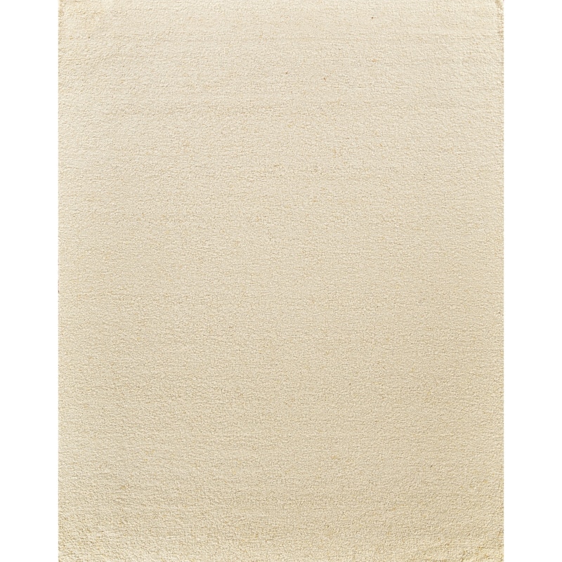 EXQUISITE RUGS Tocayo Flatweave New Zealand Wool Ivory Area Rug.