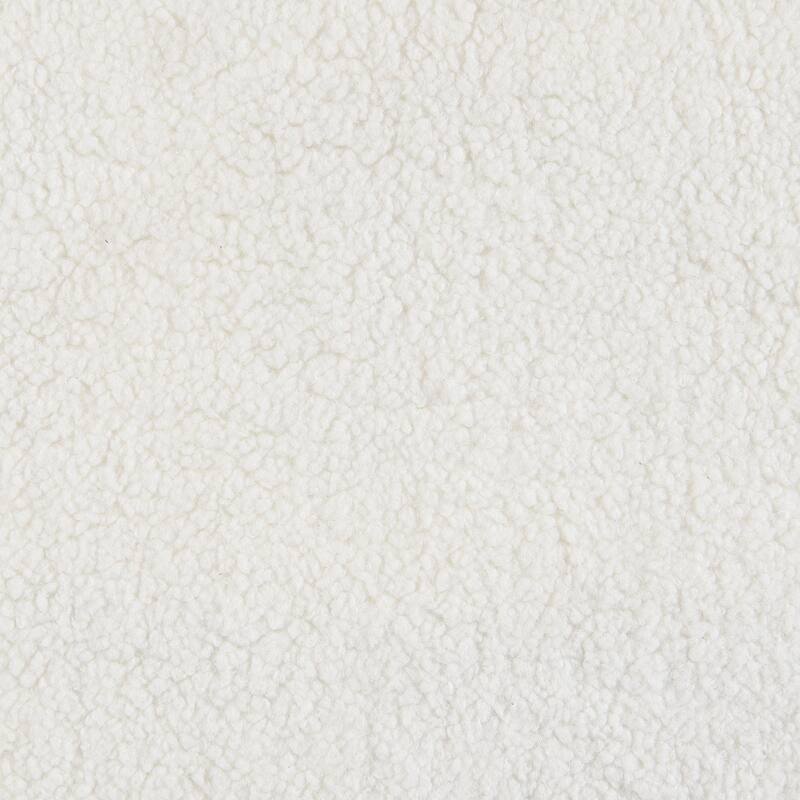Isabella Faux Sheepskin Upholstered Sofa Natural