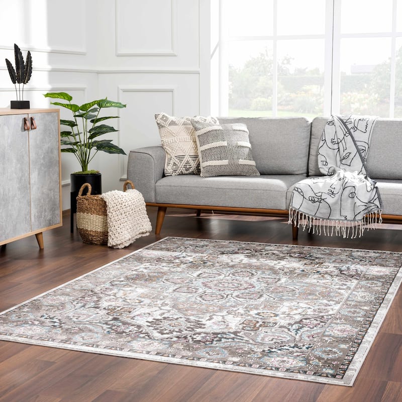 Hauteloom Mardin Oriental Persian Traditional Area Rug