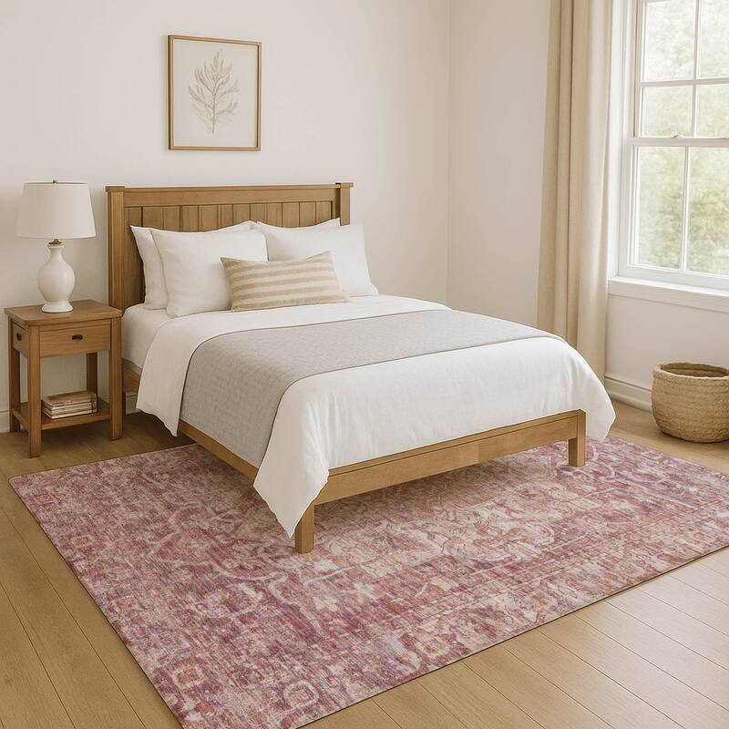 Premium Washable Super Soft Vintage Traditional Mayfield Rug