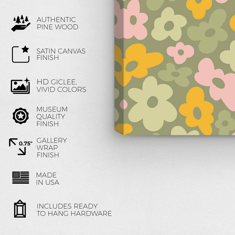 Wynwood Studio Canvas Floral and Botanical Gardener s Favorite Green and Orange Modern & Contemporary Wall Art Canvas Print