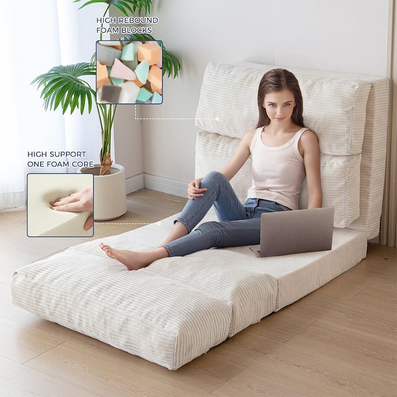 Folding Sofa Bed,Sleeper Sofa Chair Bed Upholstered Sofa Couches