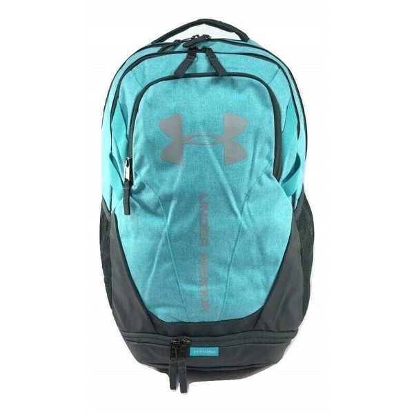 teal and grey under armour backpack