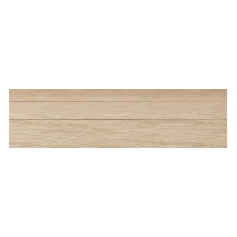 BRB3:11/16-in D x 2-1/4-in W x 96-in L Americraft Solid Hardwood Stain Grade Baby Howe Casing Moulding