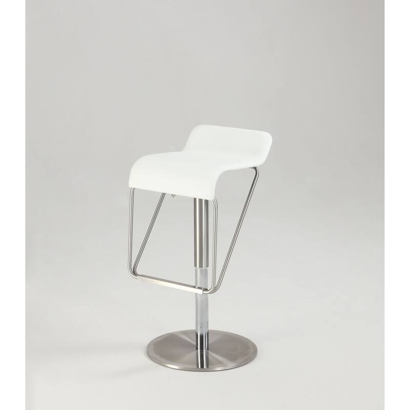 Somette Low Back Pneumatic-Adjustable Swivel Stool - Adjustable