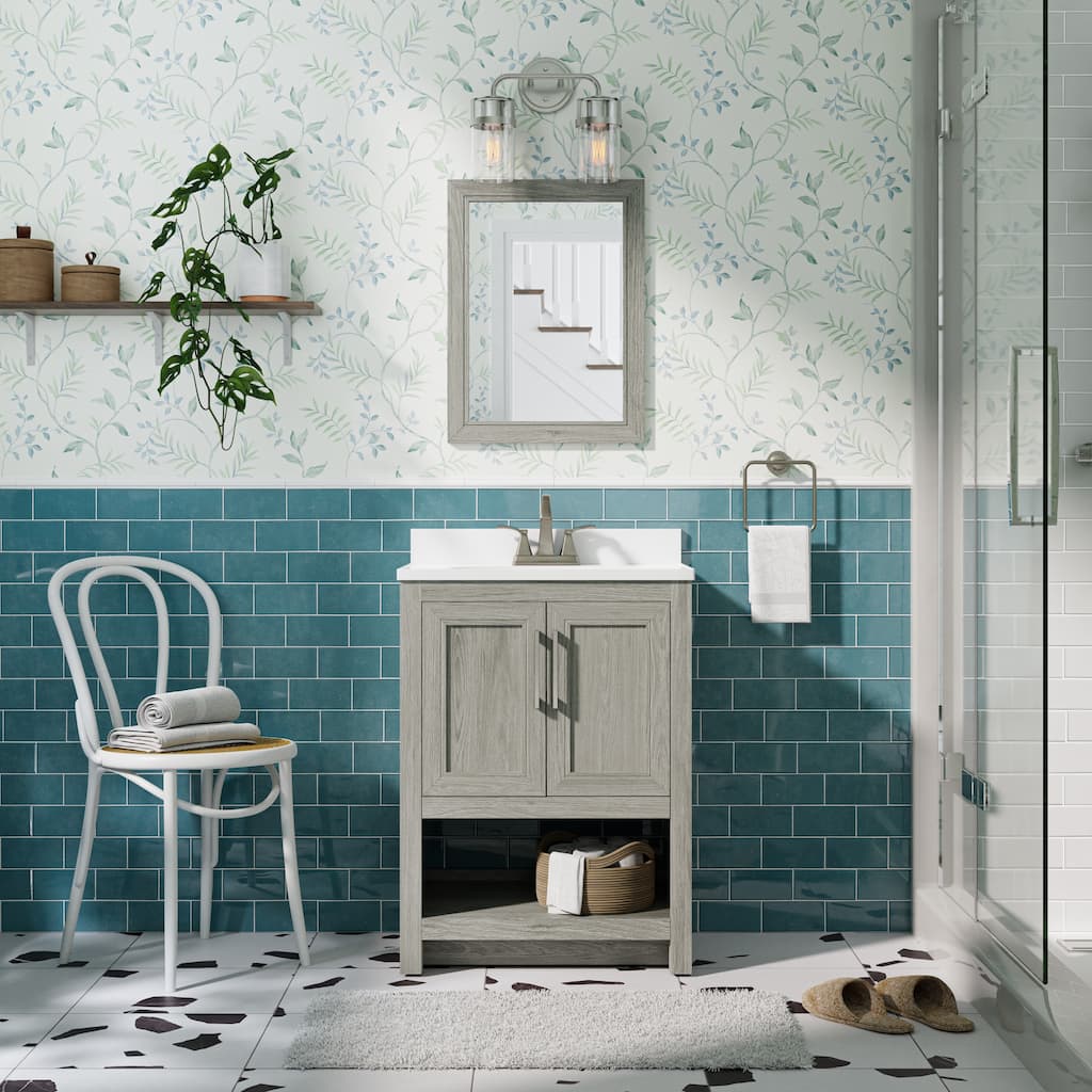 Blakely Vanity and Countertop with Mirror