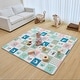 preview thumbnail 8 of 8, Multi-Color XPE Baby Play Mat, Dual-Sided, Foldable and Non-Slip - Multi - 79” L x 71” W