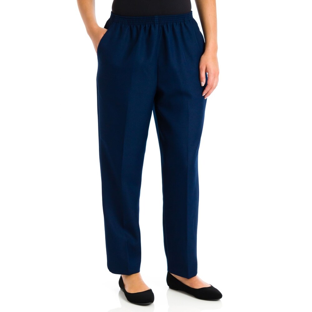 alfred dunner out of the blue classic fit denim pull on pants