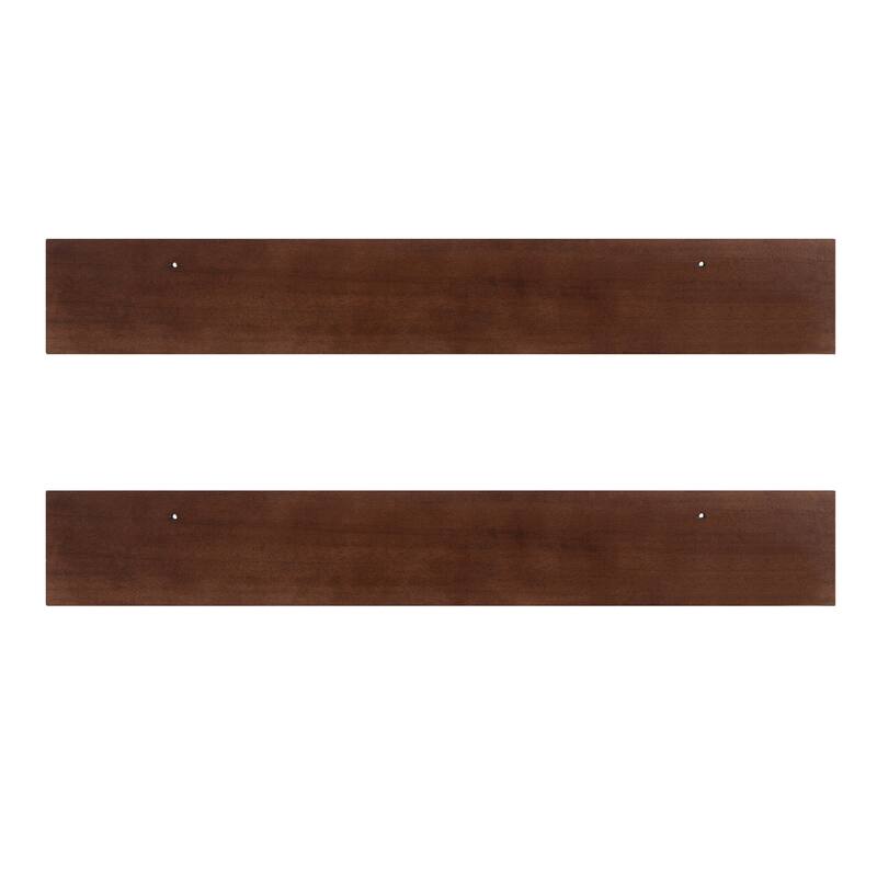 Levie 24 inch 2-Pack Wood Wall Picture Frame Holder Ledge