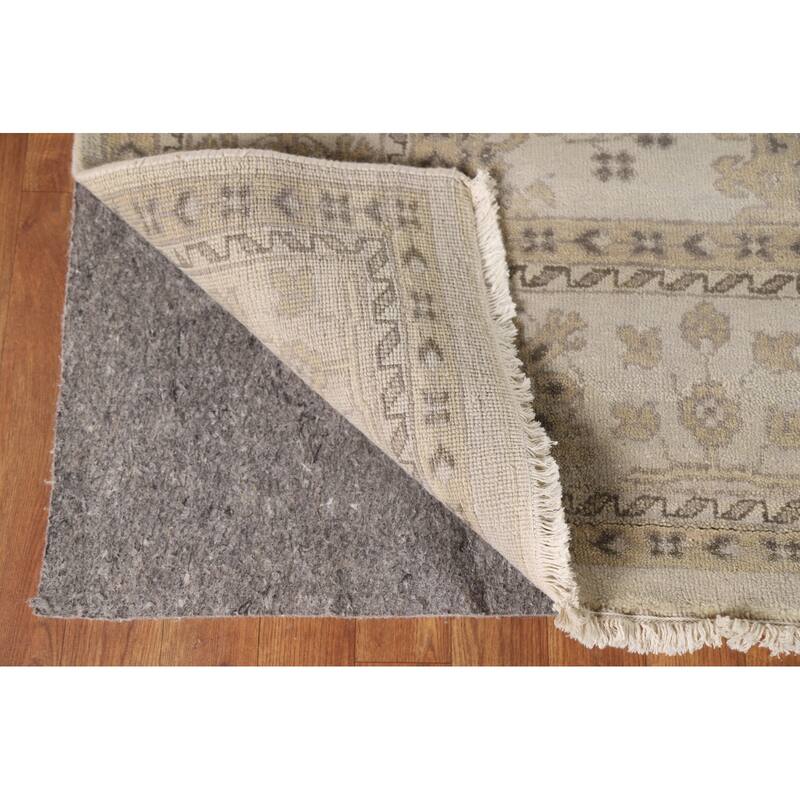 Oushak Living Room Area Rug Handmade Wool Carpet - 8'1"x 10'0"