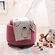 preview thumbnail 1 of 1, SAFAVIEH Ozzie 32 x 40 Inch Cotton Collection Throw - 32" x 40" 32" x 40" - Animals - Assorted