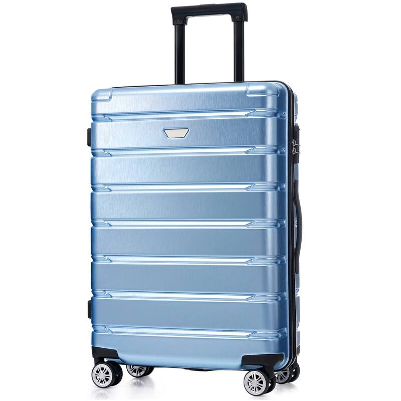 Stylish 3 Piece Hardshell Luggage Set with TSA Lock, Spinner Wheels and Spacious Interior for Travel