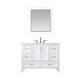 preview thumbnail 13 of 110, Altair Isla Single Bathroom Vanity Set and Aosta White Countertop with Mirror