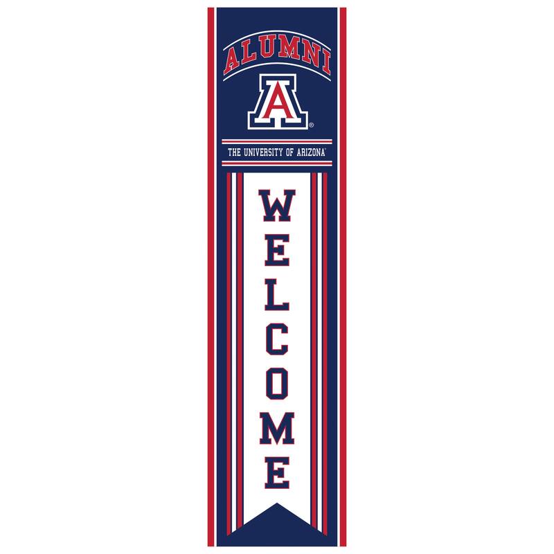 47" Porch Leaner Welcome Wall Sign, University of Arizona - Multi