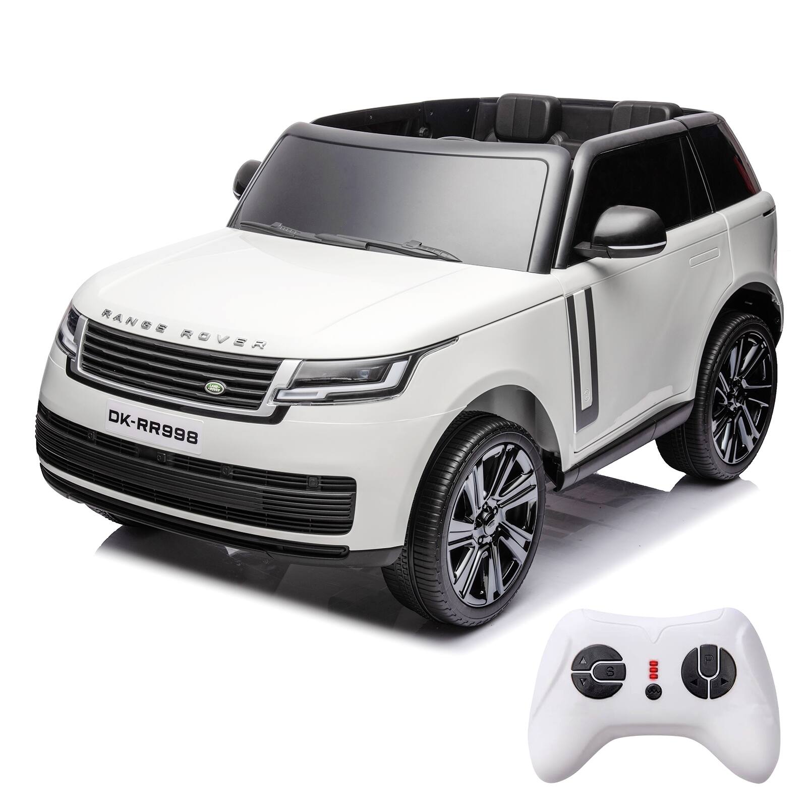 24V Officially Licensed Land Rover Ride On Car, 2Seater w/Parent