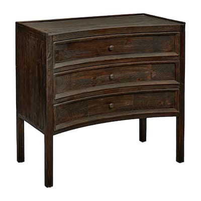 Palmdale 36-inch Concave Reclaimed Pine Bachelor's Chest
