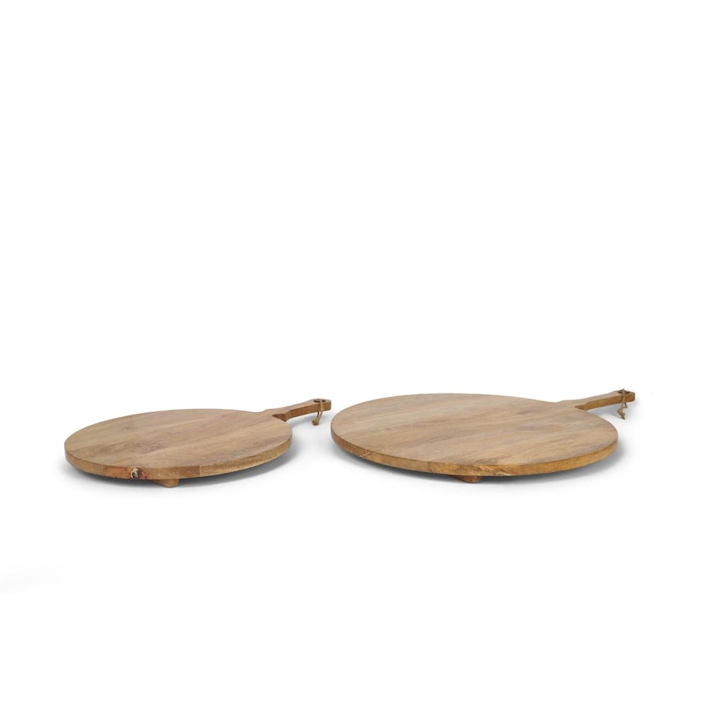Karana Quality Serving Board Set Of 2 - 32.5L x 22.5W x 1.5H