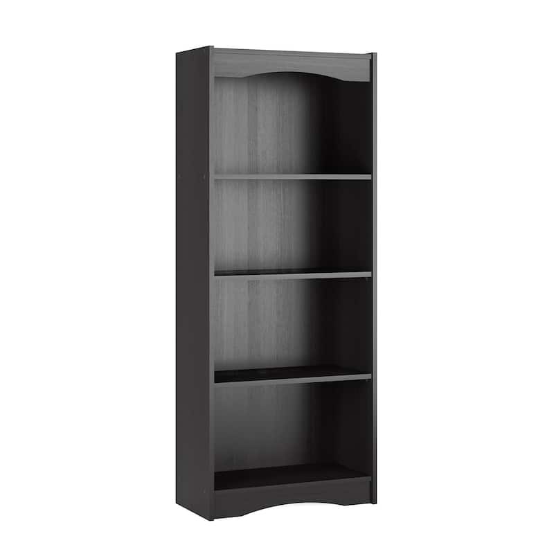 Hawthorn 60-inch Tall Bookcase, Black