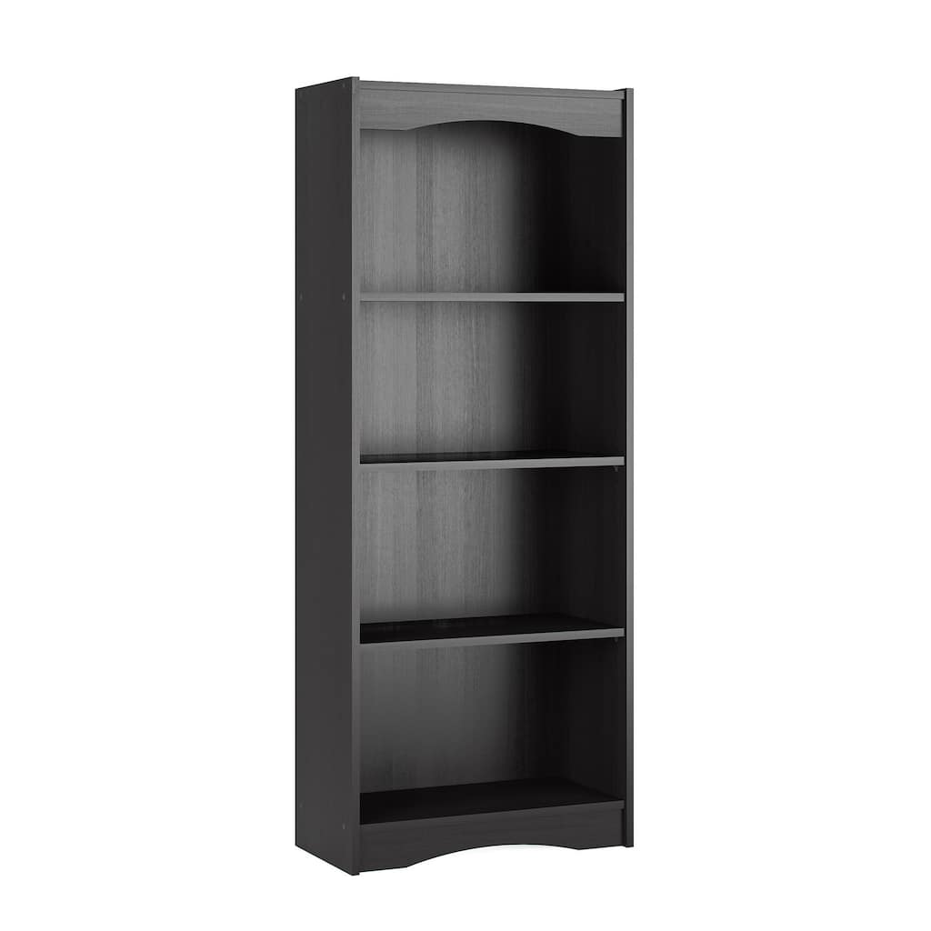 Hawthorn 60-inch Tall Bookcase, Black
