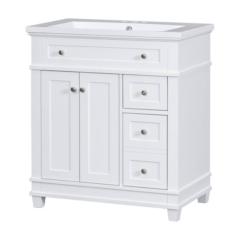 30" Free Standing Bathroom Vanity Cabinet