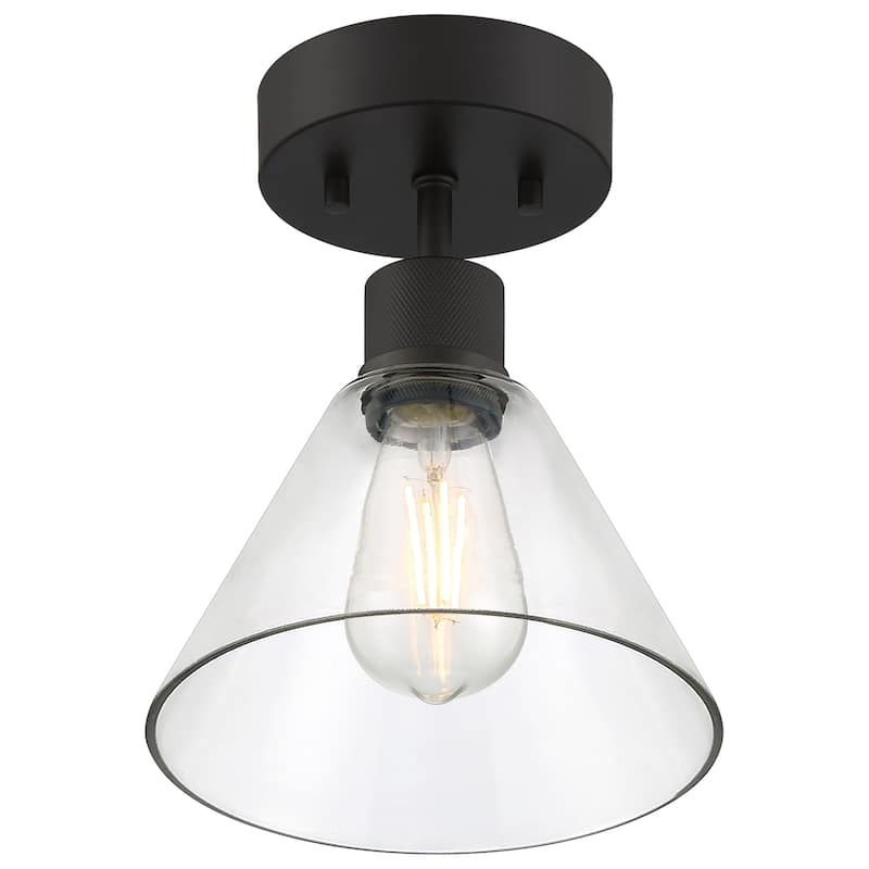 Port Nine Martini LED Semi-Flush Light - Replaceable LED.