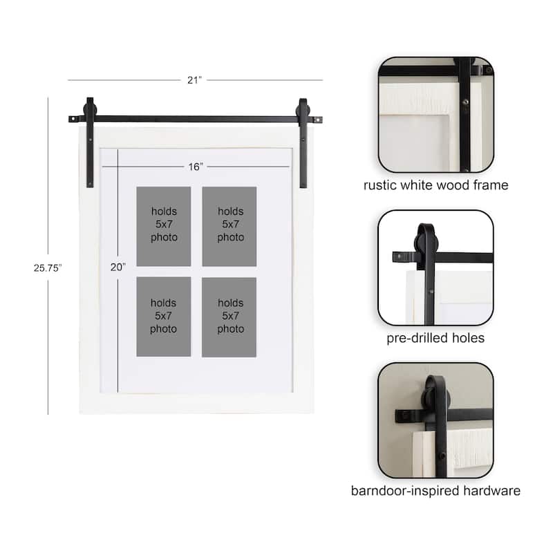 Kate and Laurel Cates Wood Picture Frame