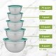 preview thumbnail 10 of 13, Heavy Duty Meal Prep Stainless Steel Mixing Bowls Set with Lids
