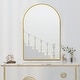 preview thumbnail 18 of 35, Modern Thin Frame Wall-Mounted Hanging Bathroom Vanity Mirror