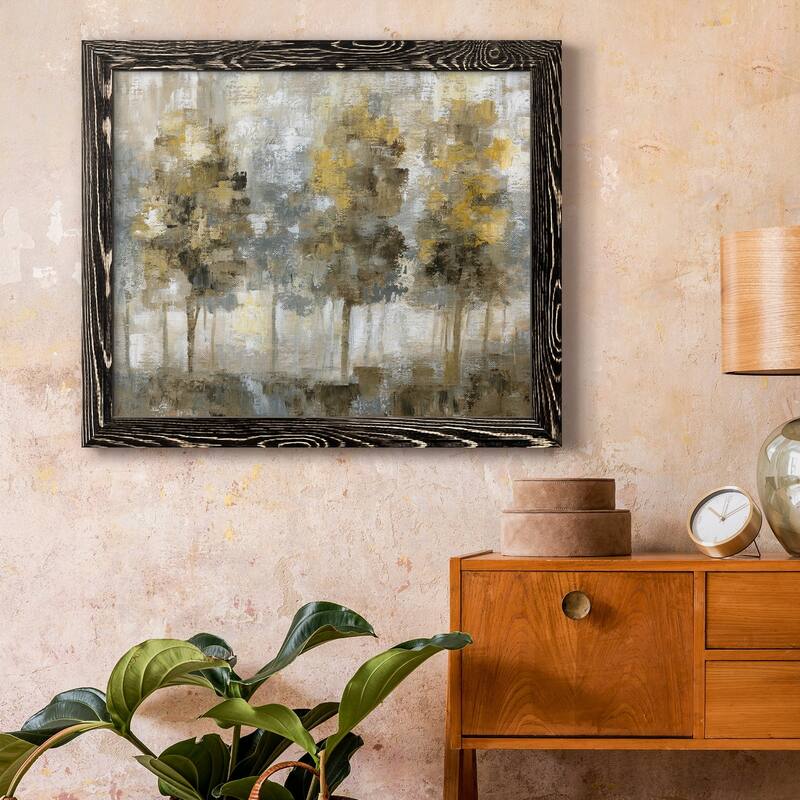 Linen Trees-Premium Framed Canvas - Ready to Hang